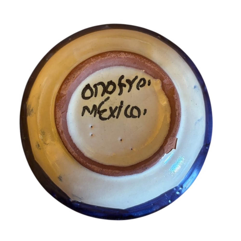 Set of 4 Mexican Pottery Nesting Bowls - Picture 14 of 16
